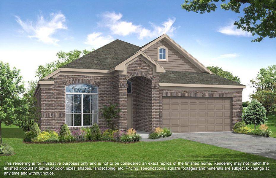 New construction Single-Family house 546, 14722 Poplar Lake Trail, Cypress, TX 77429 - photo
