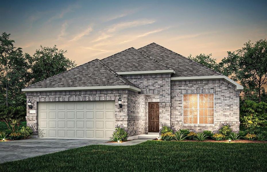 New construction Single-Family house 7041 Outpost Pass Place, Fort Worth, TX 76120 Emory- photo