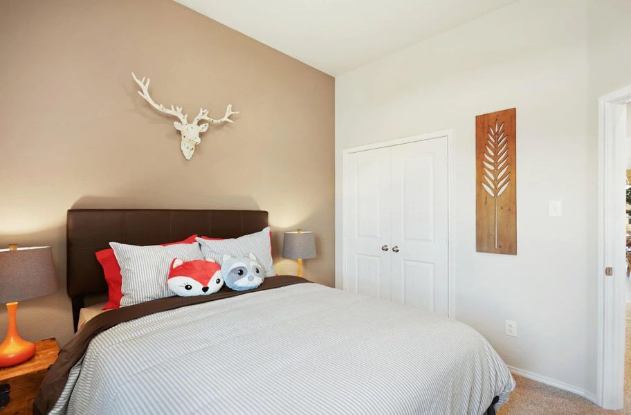 Bedroom 2 | Concept 2065 at Silo Mills - Select Series in Joshua, TX by Landsea Homes