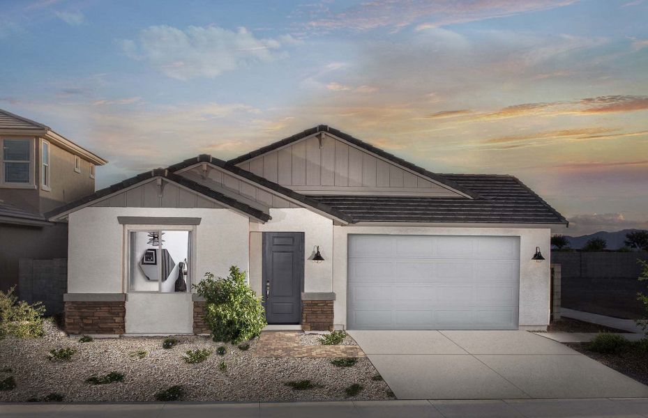 New construction Single-Family house Parker, 16865 West Cavedale Drive, Surprise, AZ 85387 - photo