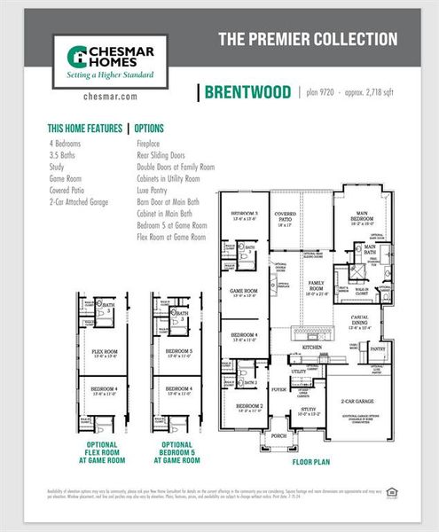 The Brentwood Floor Plan