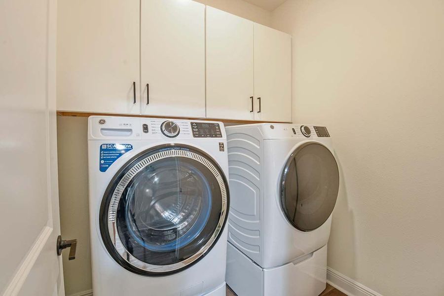 Sandalwood new home laundry room at Tea Olive Terrace by William Ryan Homes Tampa