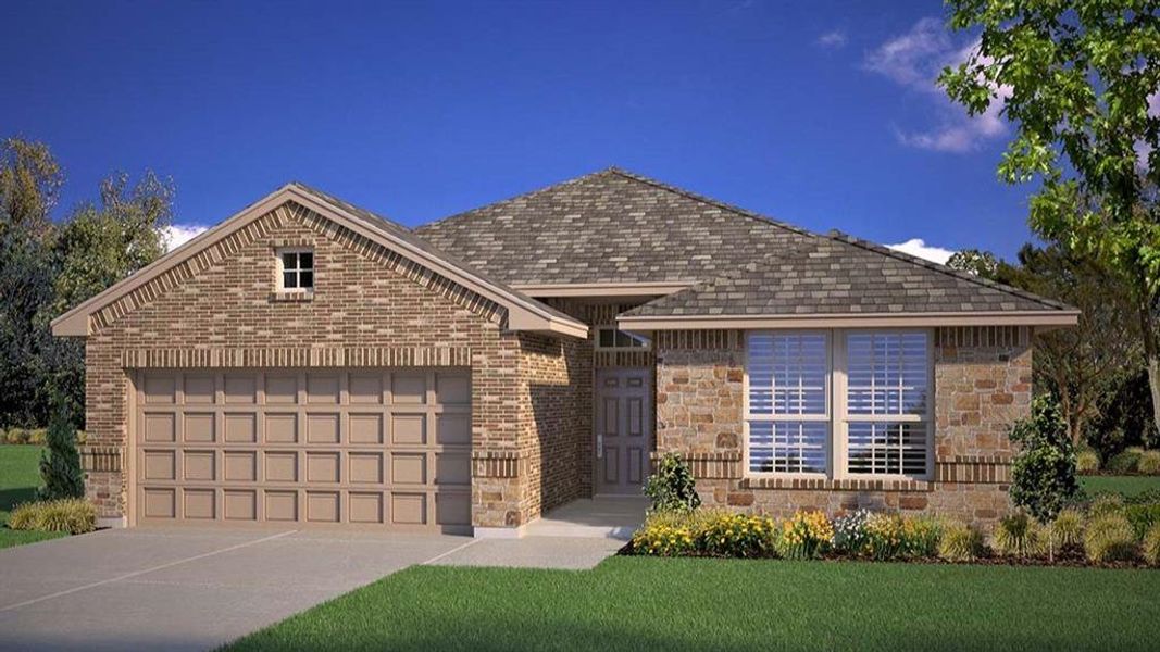 New construction Single-Family house 264 Frenchpark Drive, Fort Worth, TX 76052 HOBBS- photo