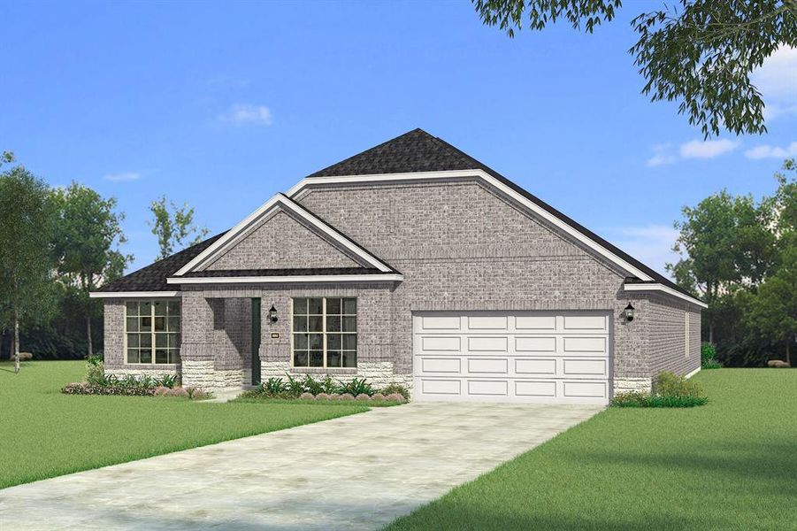 New construction Single-Family house 2024 Burriana Court, Little Elm, TX 75068 Milan- photo