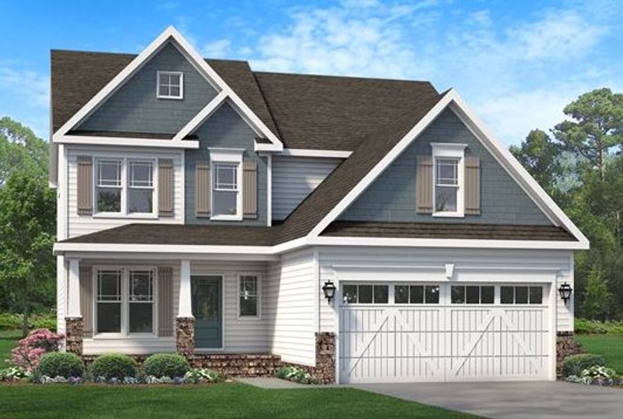 New construction Single-Family house The Naples, Barber Mill Road, Clayton, NC 27520 - photo