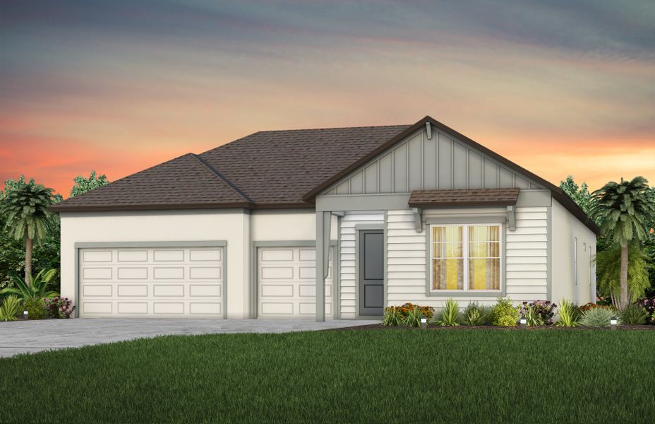 New construction Single-Family house Merlot, 5363 Wolf Creek Drive, Ruskin, FL 33572 - photo