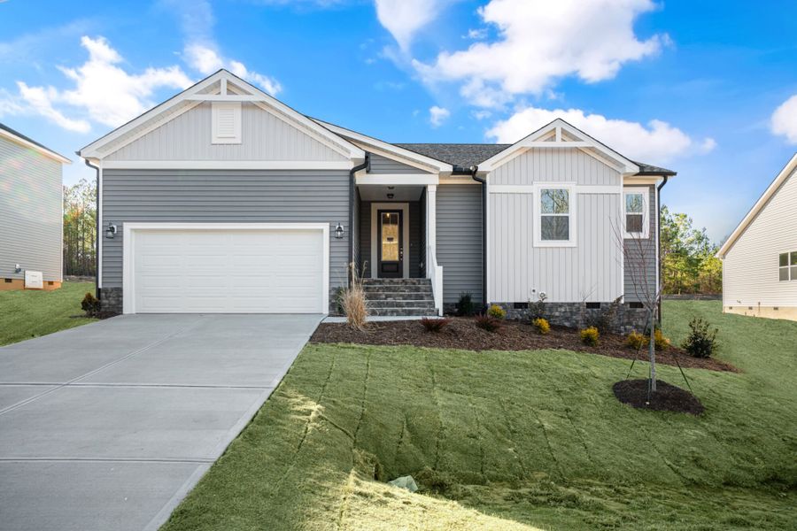 New construction Single-Family house Allegheny, 738 Barbour Farm, Four Oaks, NC 27524 - photo