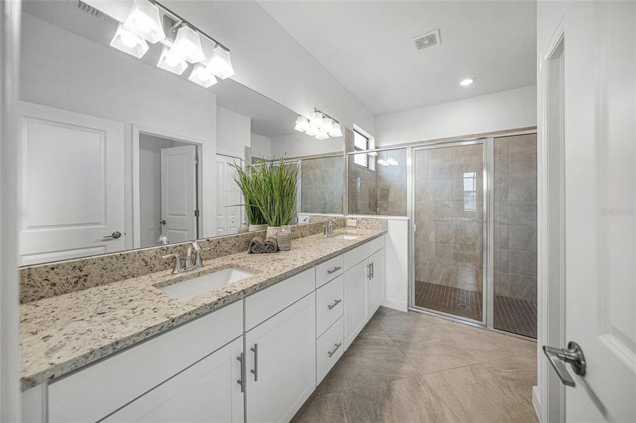 5121 Marina Basin - Primary Bath with, Linen Closet, Dual Sinks & Oversized Shower Stall