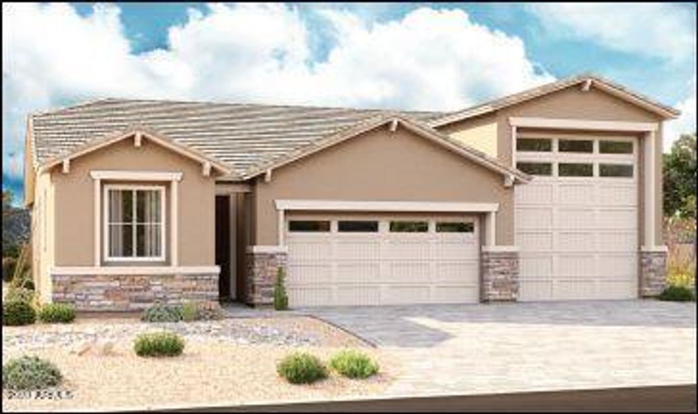 New construction Single-Family house 17575 W Red Fox Road, Surprise, AZ 85387 Bronze- photo