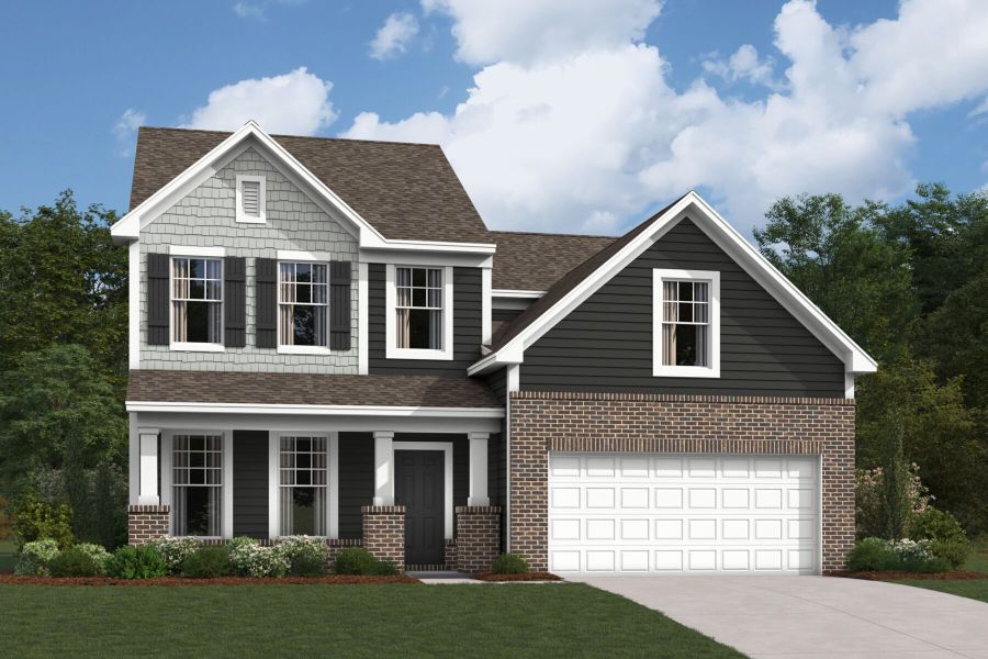 New construction Single-Family house 715 Kitfox Drive Nw, Concord, NC 28027 Erie II - Smart Series Single Family- photo