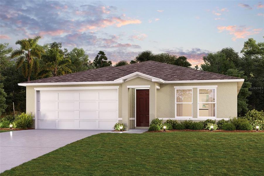 New construction Single-Family house 754 Hillview Loop, Haines City, FL 33844 QUINCY- photo