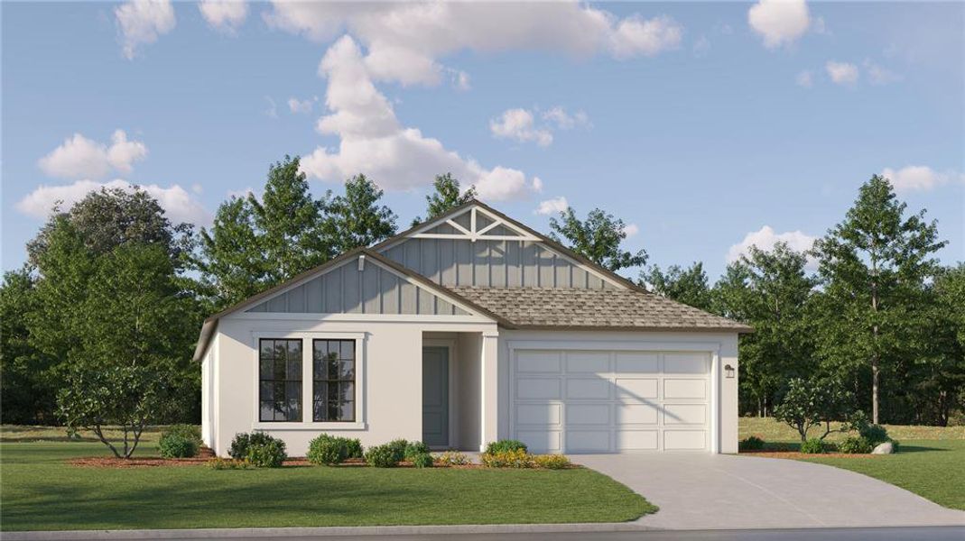 New construction Single-Family house 18289 Pearl View Place, Lutz, FL 33548 Augusta- photo