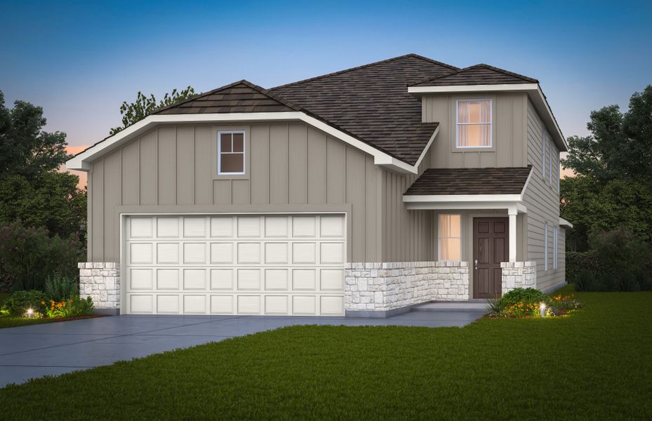 New construction Single-Family house Fentress, 10219 Cactus Hills, San Antonio, TX 78254 - photo