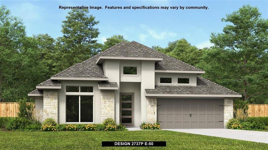 New construction Single-Family house 15349 Legacy Park Way, Magnolia, TX 77354 Design 2737P- photo