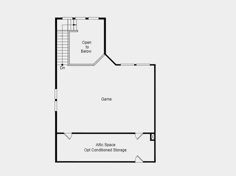 Structural options added include:  Gourmet kitchen 2, sliding glass door, shower at bath 2, bench at owner's entry, study in place of dining, and air conditioned storage area.