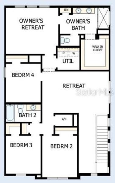 Floor Plan Second Floor