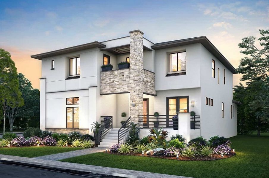 New construction Single-Family house The Ovation, 12150 Race Track Road, Tampa, FL 33626 - photo