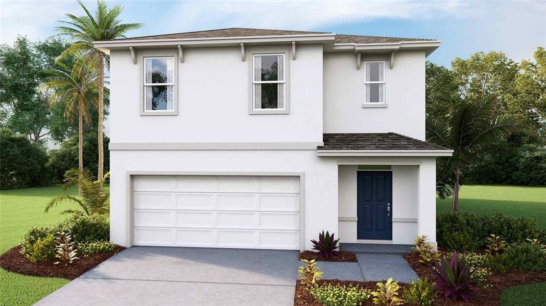 New construction Single-Family house 8265 Claw Glades Loop, Wesley Chapel, FL 33545 Robie- photo