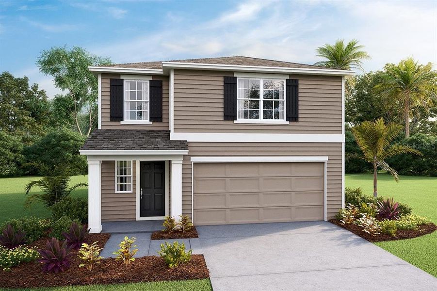 New construction Single-Family house 24815 Nw 11Th Pl, Newberry, FL 32669 Darwin- photo