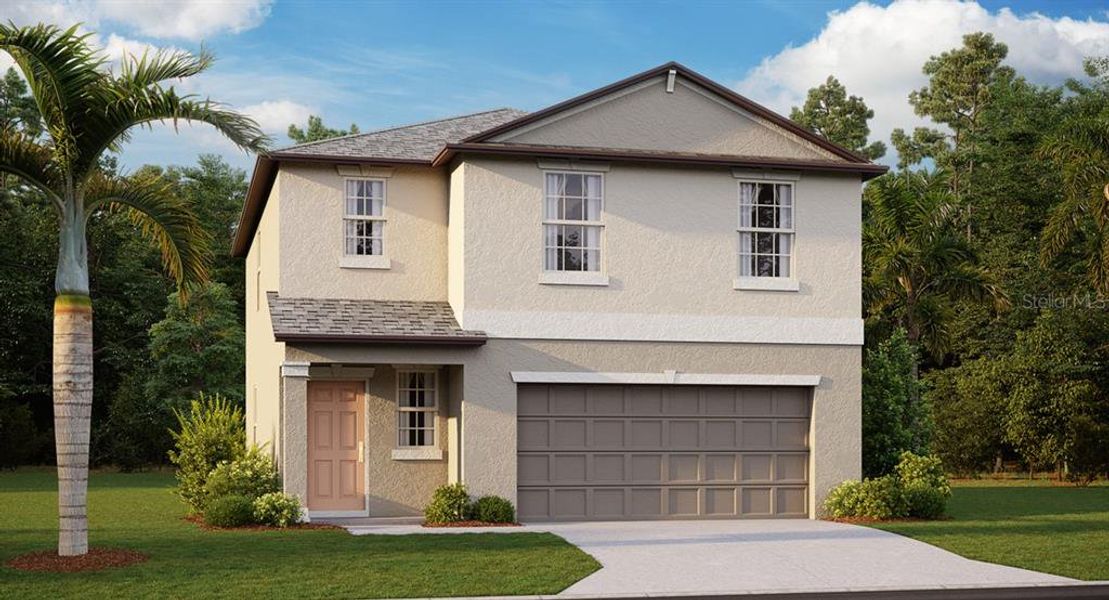 New construction Single-Family house 11409 Lavender Loop, Spring Hill, FL 34609 Atlanta- photo