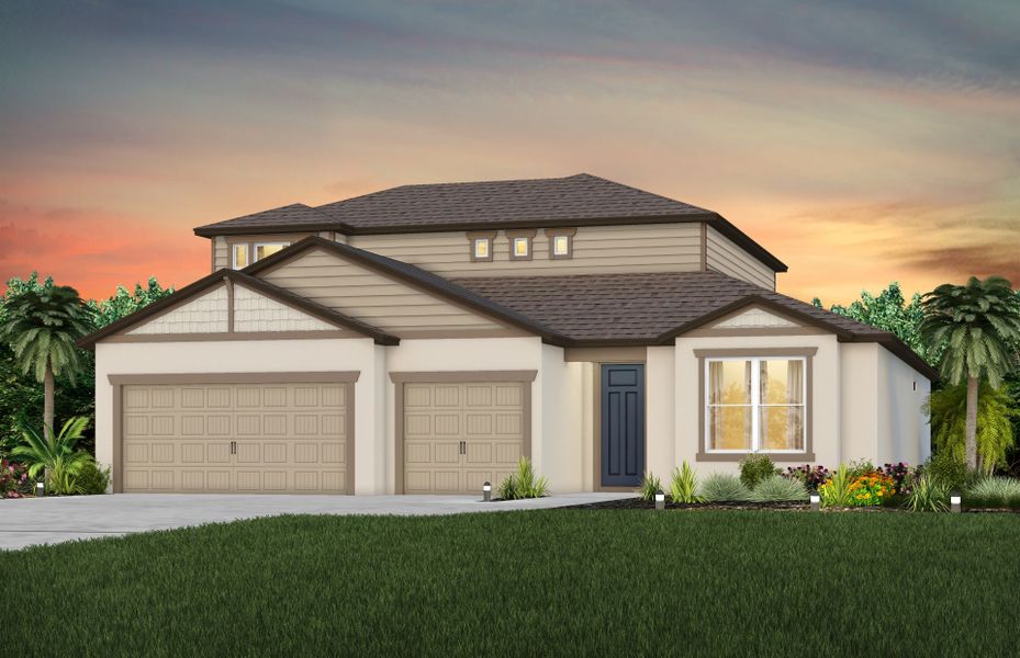 New construction Single-Family house Ashby Grand, 20876 Drake Elm Drive, Land O' Lakes, FL 34638 - photo