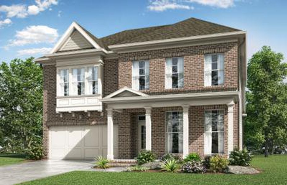 New construction Single-Family house The Maddox, 10880 Bell Road, Duluth, GA 30097 - photo