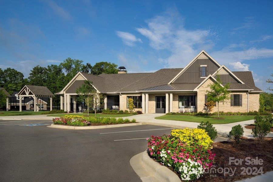 Clubhouse Front View