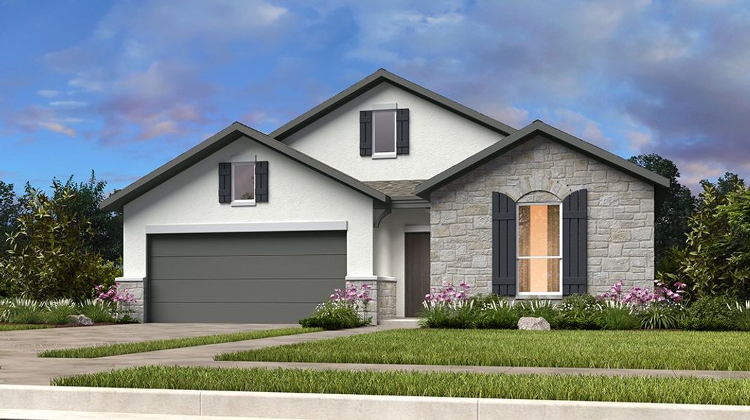 New construction Single-Family house Auburn, 212 Star Rush Trail, Georgetown, TX 78633 - photo