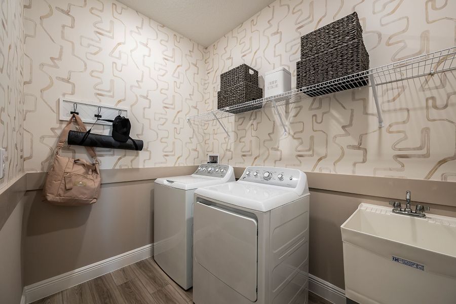 Laundry Room | Coquina at Hawkstone