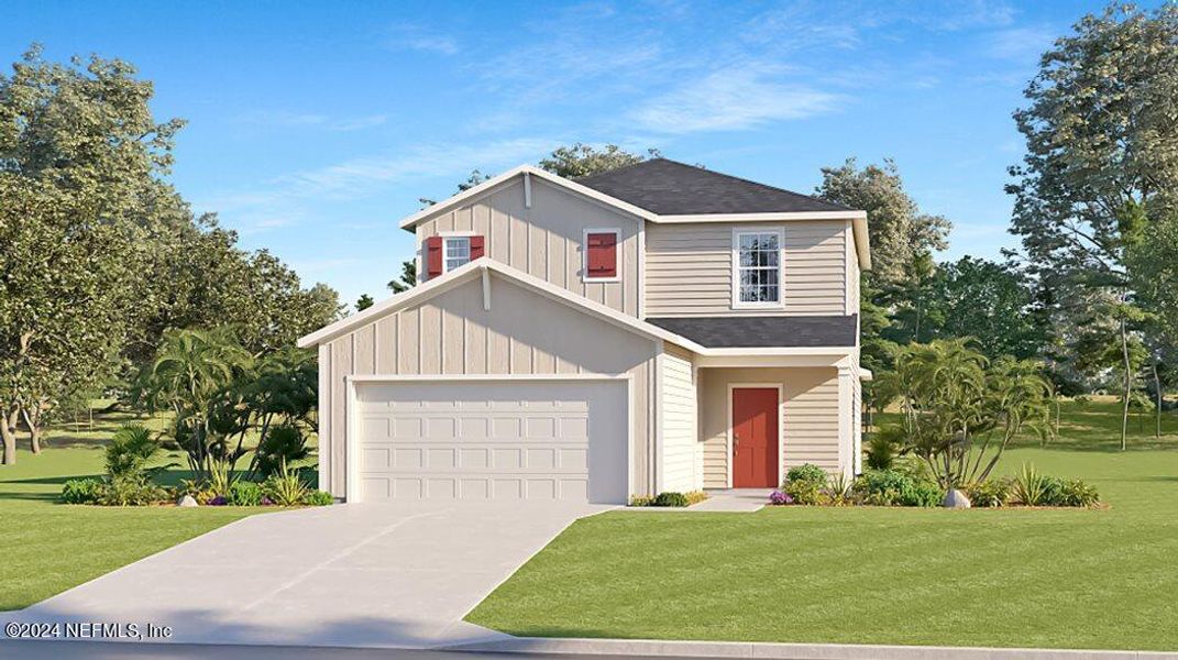 New construction Single-Family house 745 Lake Sinclair Street, Saint Augustine, FL 32084 Boone II- photo
