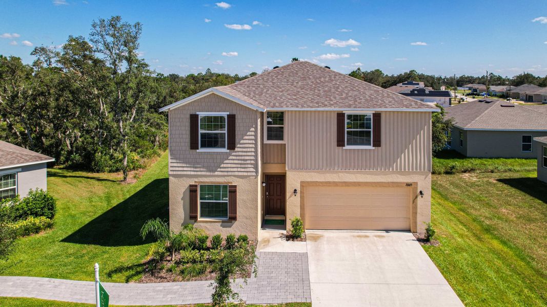 New construction Single-Family house The Sycamore, 14055 Spring Hill Drive, Spring Hill, FL 34609 - photo