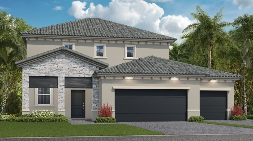 New construction Single-Family house Voyage, Southwest 320th Street, Homestead, FL 33030 - photo