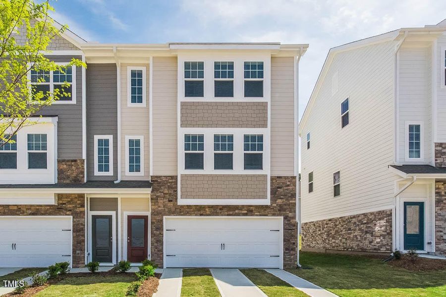 New construction Townhouse house 6903 Woodland Stream Place, Raleigh, NC 27616 - photo