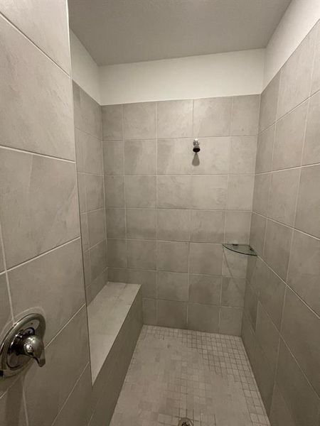 Very Large walk in Master Shower