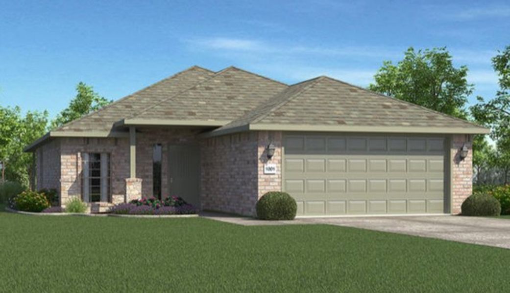 New construction Single-Family house The Yorkshire, 618 Pikes Place, Sherman, TX 75092 - photo