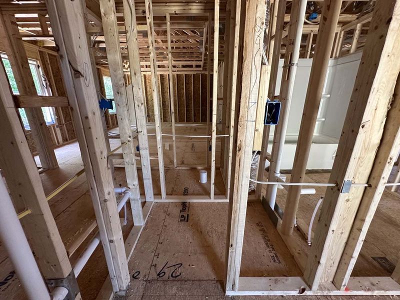 Bedroom Four Walk-in Closet Construction Progress