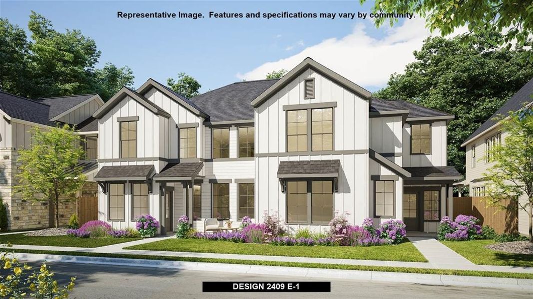 New construction Duplex house 2409, 2104 Meadow Holly Lane, Fort Worth, TX 76008 - photo