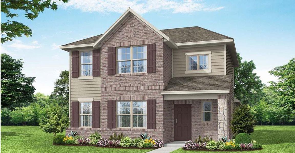 New construction Single-Family house 3140 Blossom Trail, Heartland, TX 75126 Harwood- photo