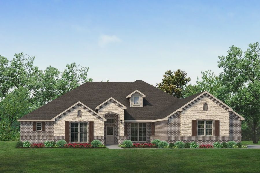 New construction Single-Family house 1210 Julian Drive, Van Alstyne, TX 75495 San Marcos- photo