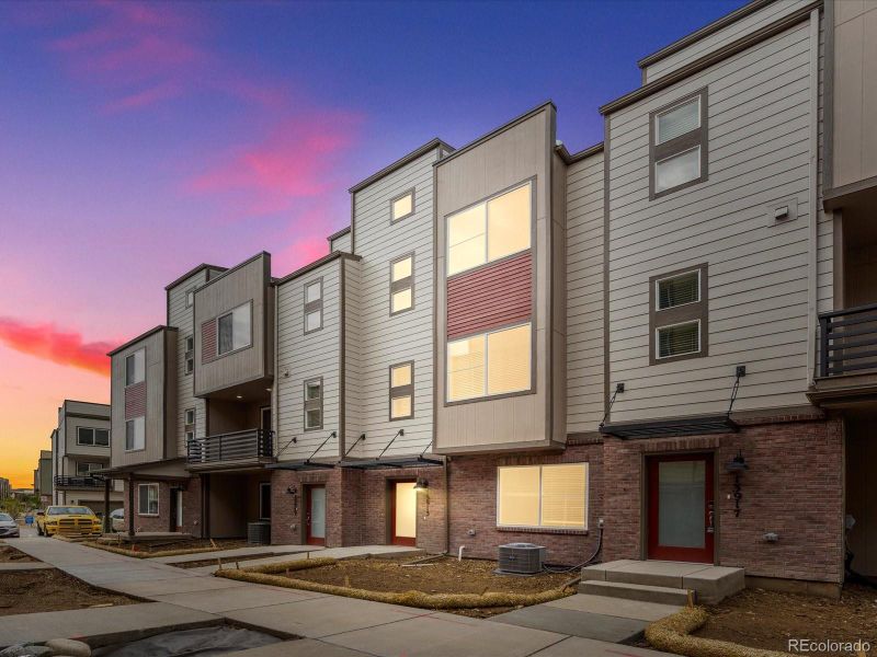 New construction Townhouse house 13913 Del Corso Way, Broomfield, CO 80020 Belford- photo