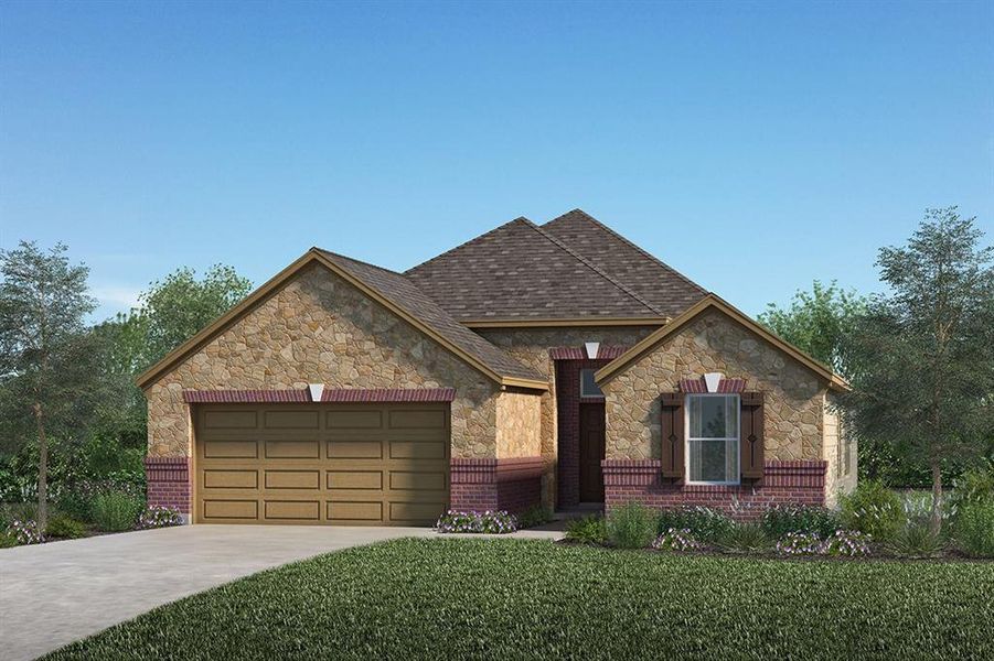 Welcome home to 3047 Kalimera Lane located in Olympia Falls and zoned to Fort Bend ISD.