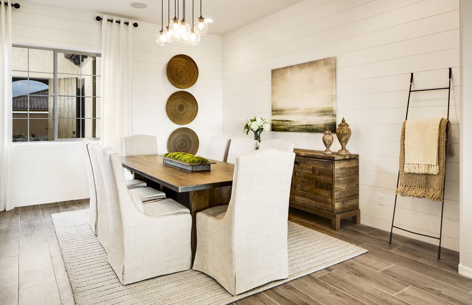 Dining room for formal meals