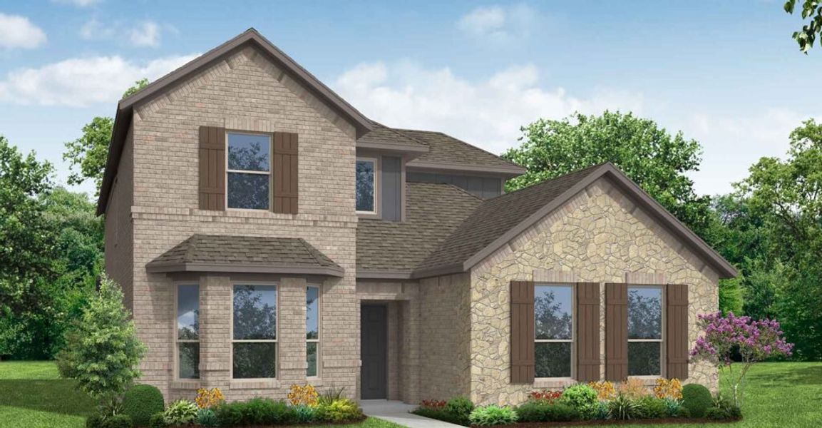 New construction Single-Family house Dozier, 356 Pasture Drive, Midlothian, TX 76065 - photo