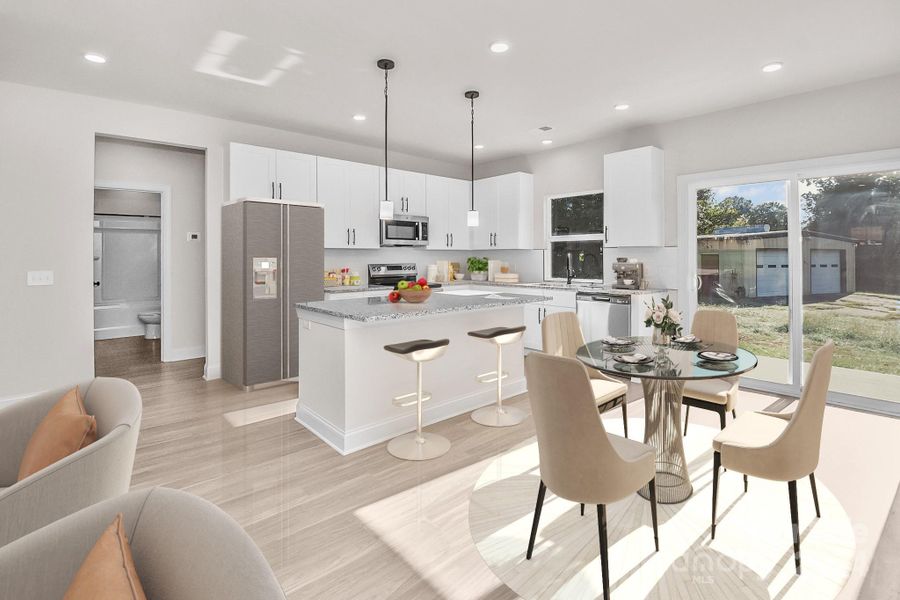 Kitchen/dining area