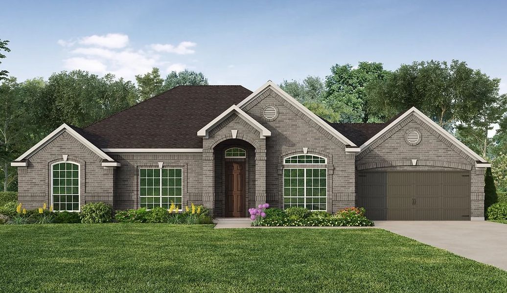 New construction Single-Family house Dallas, 224 Freeman Boulevard, West Columbia, TX 77486 - photo