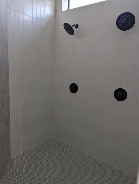 Master double head shower