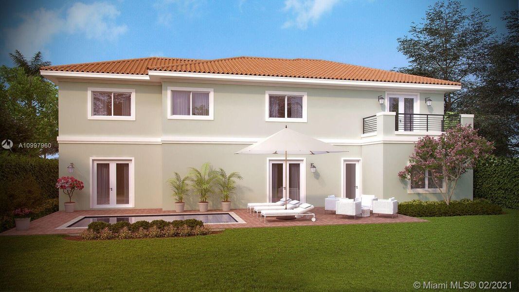 New construction Single-Family house 3538 Forest View Circle, Dania Beach, FL 33312 - photo