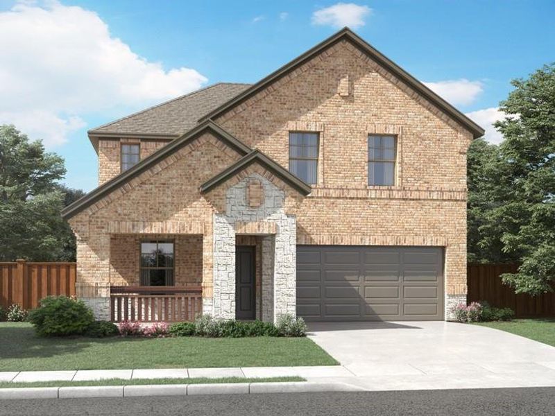 New construction Single-Family house 2364 Aspen Hill Drive, Forney, TX 75126 The Winedale- photo