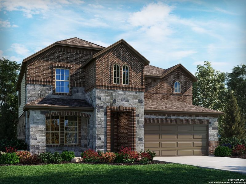 New construction Single-Family house 10608 Yellowtail Boulevard, Boerne, TX 78006 - photo