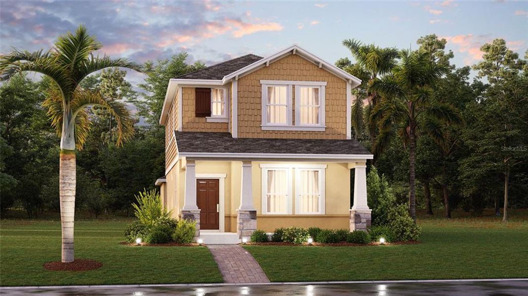 New construction Townhouse house 1627 Cross Prairie Parkway, Kissimmee, FL 34744 - photo